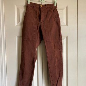 Big Bud Press Pencil Pants - fudgesicle brown
